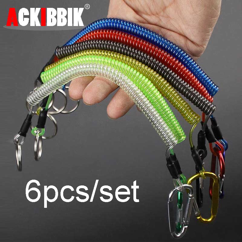 Ackibbik 6pcs Fishing Lanyard  - Fishing Kayak Paddle Leash recension och pris