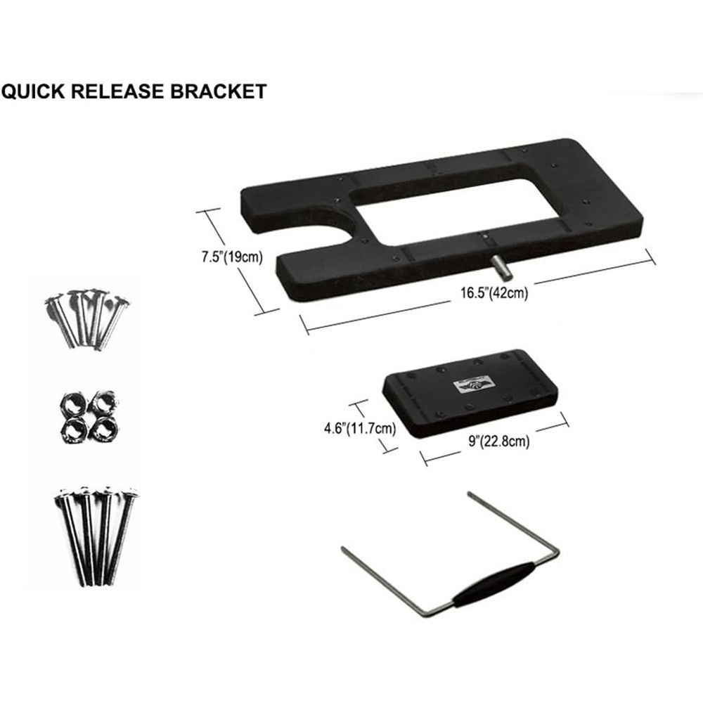 Quick Release Bracket for Elec - Fishing Kayak Trolling Motor recension och pris