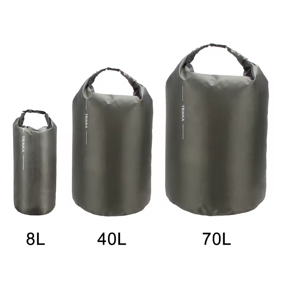 8L 40L 70L Roll‑Top Waterproof - Fishing Kayak Crate recension och pris