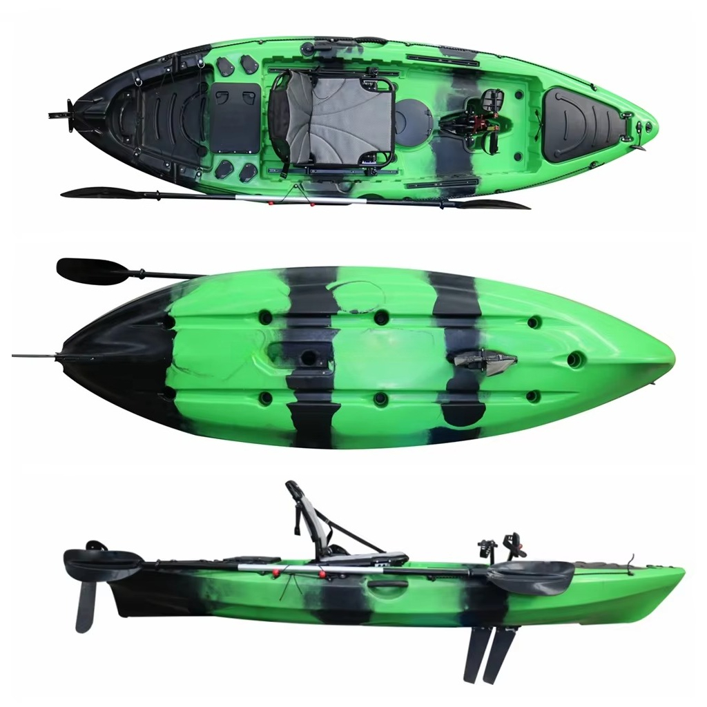New Designed Plastic Kayak Fis - Fishing Kayak Pedal Drive recension och pris